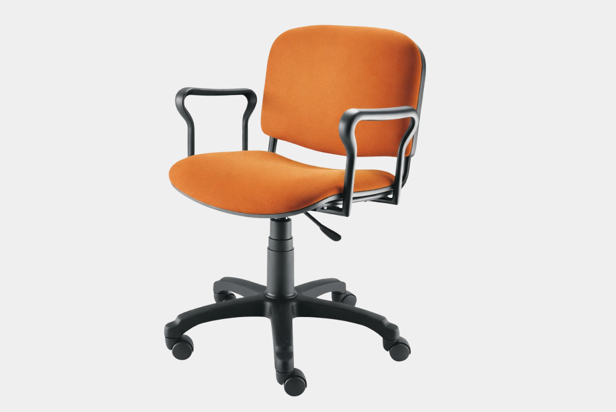 Chaise Opérateur Iso Roulant Avec Accoudoirs