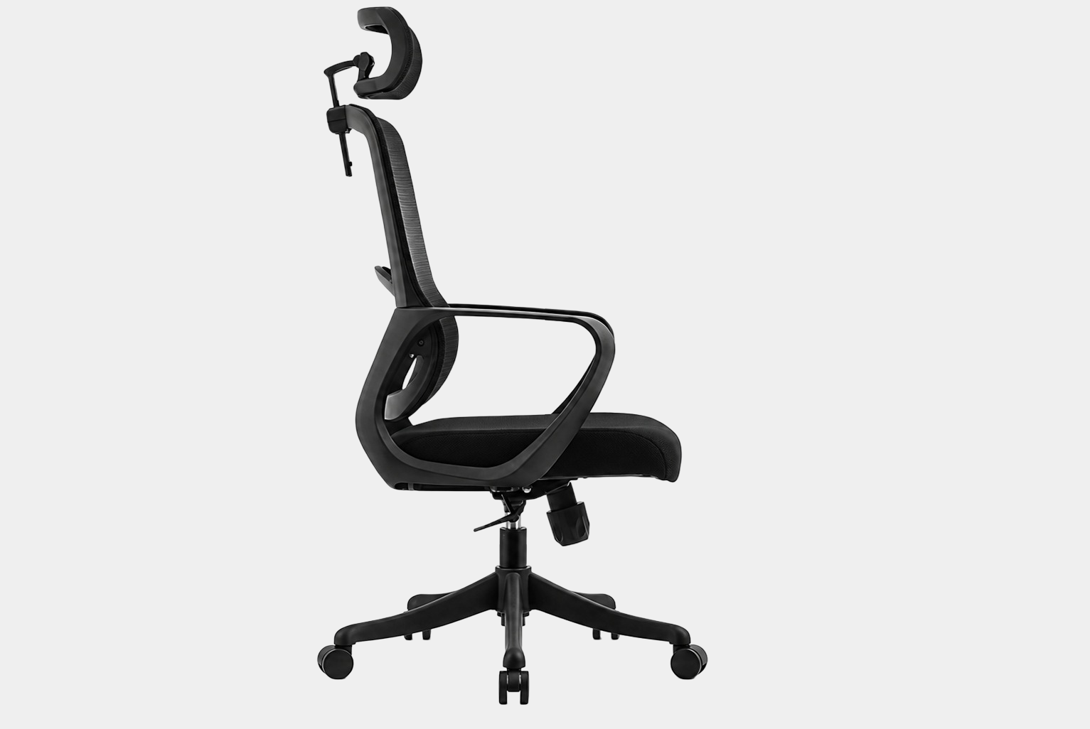 Chaise Directeur Alba Base PVC – Image 4