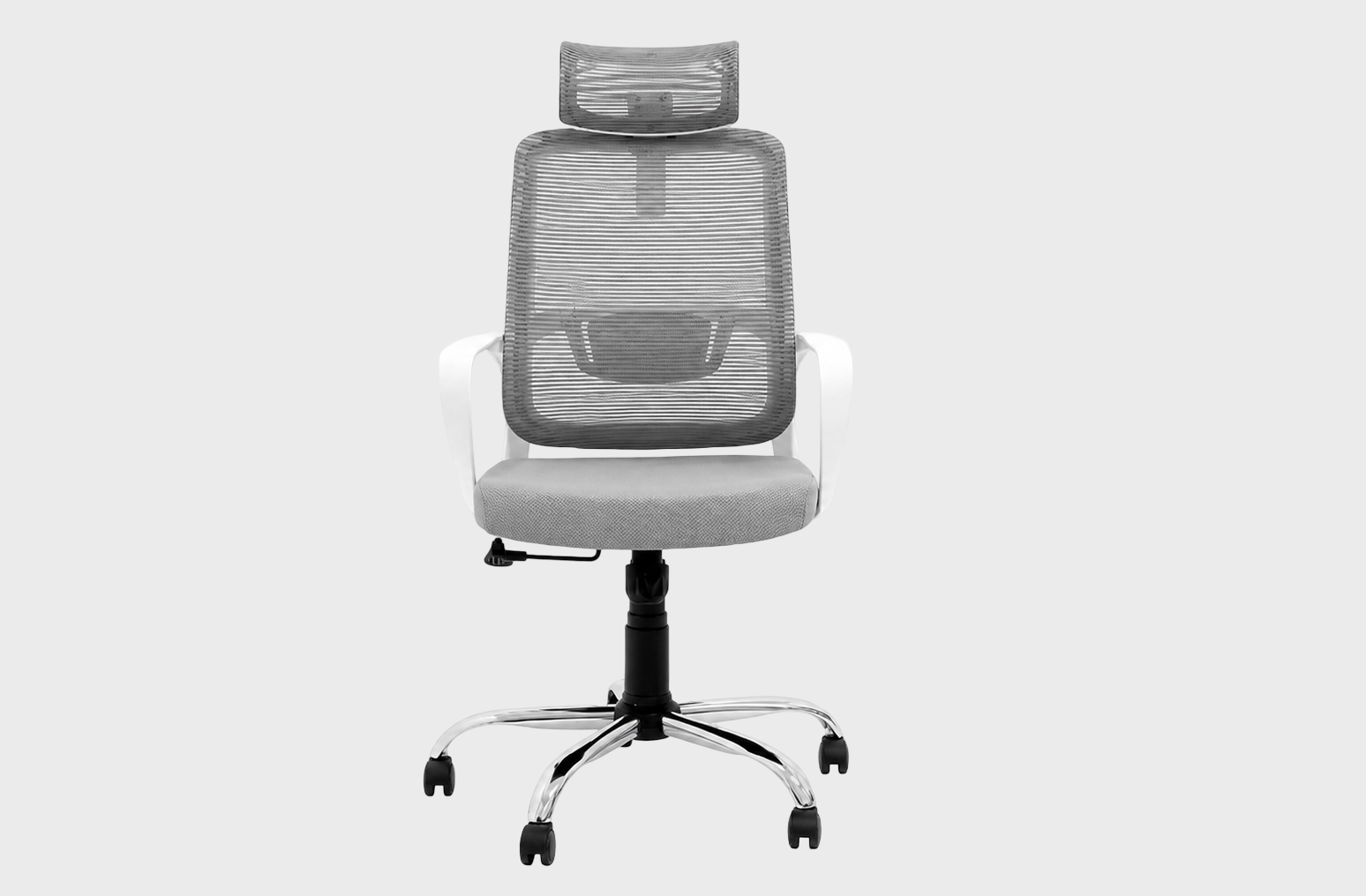 Chaise Directeur Alba Base Chromé – Image 3