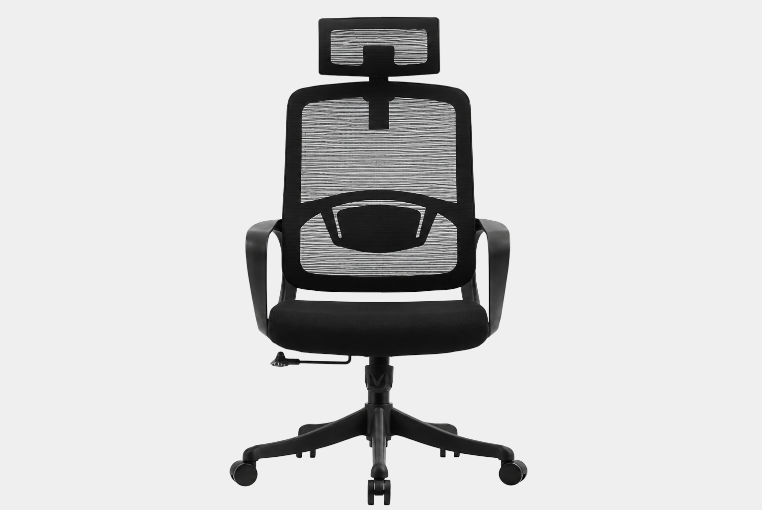 Chaise Directeur Alba Base PVC – Image 2